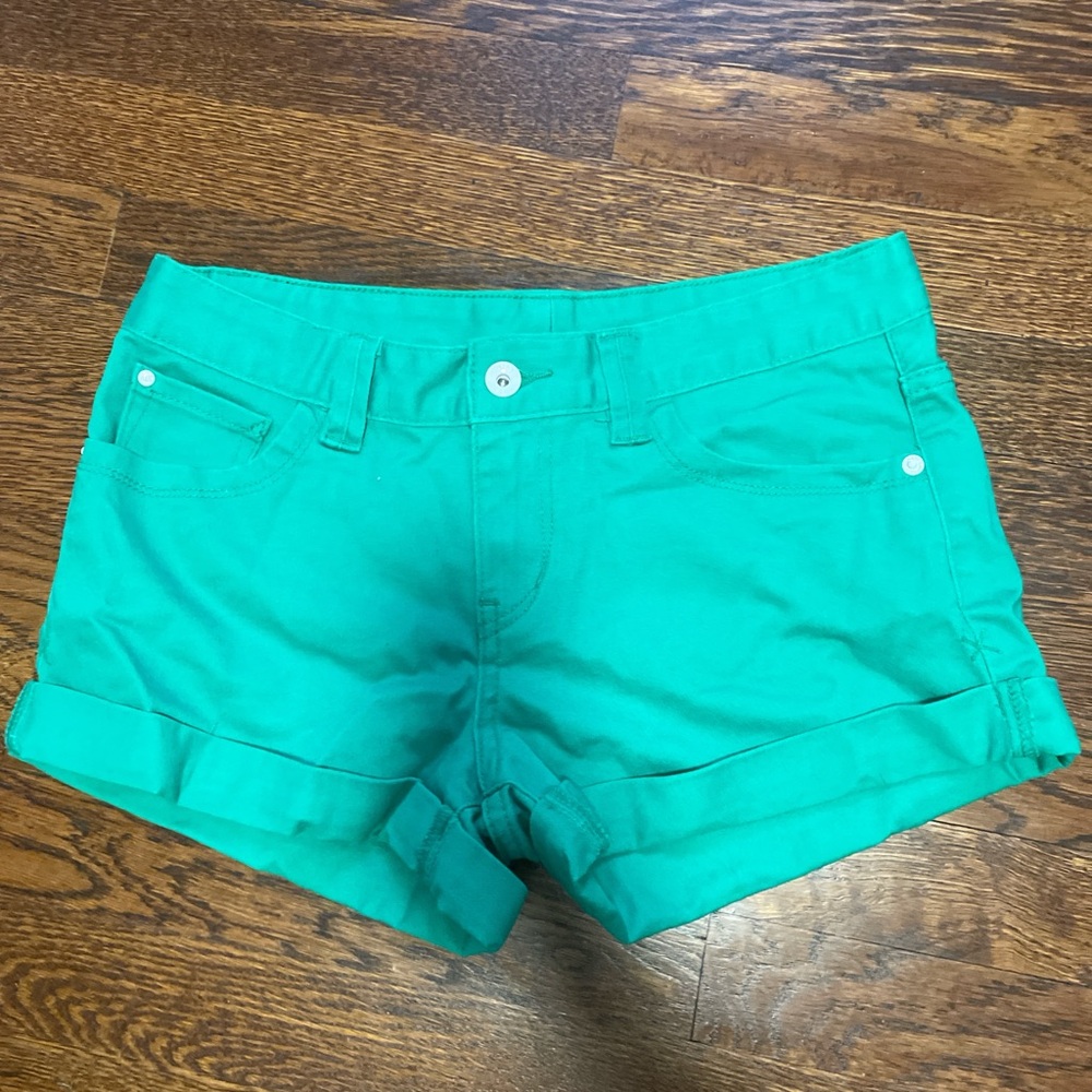 Women's Green Shorts
